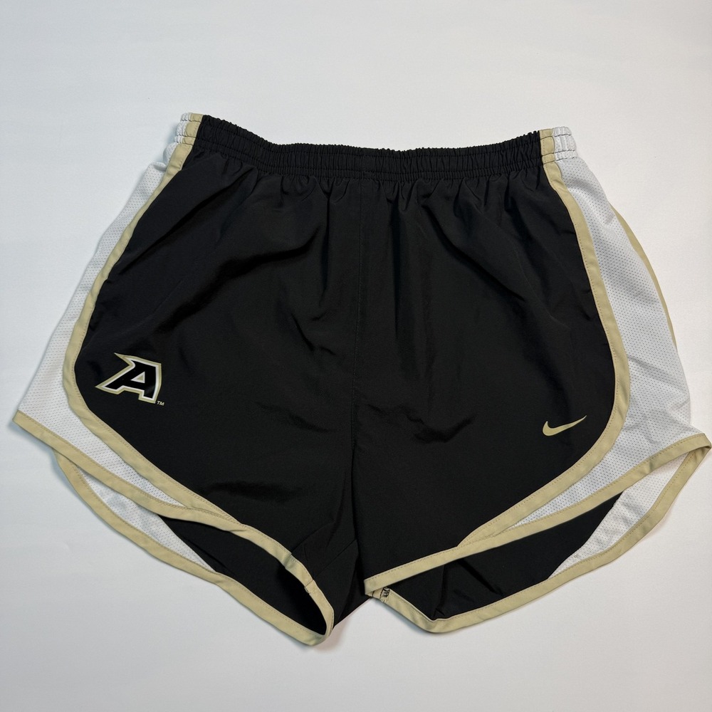 Army Black Knights Shorts Womens Small Black NCAA Cross Country Nike Dri-FIT